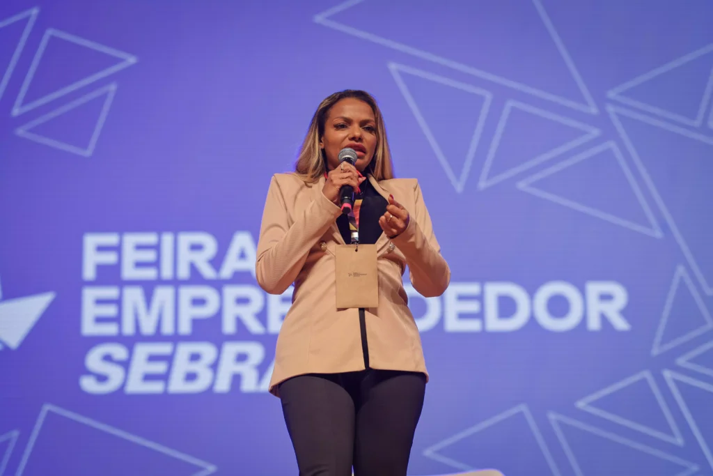 Quitéria trouxe os ensinamentos do mundo artístico para o empreendedorismo. Foto: Inove.