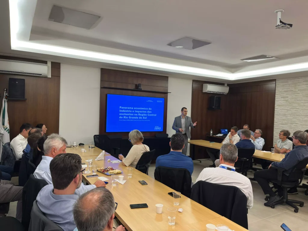 Divulgação Economista da FIERGS, Giovani Baggio