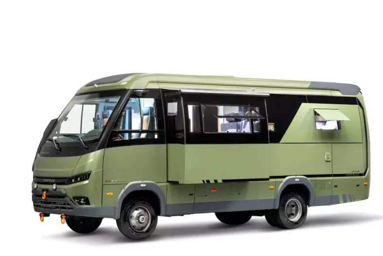 NOMADE é o primeiro motorhome desenvolvido e produzido pela Marcopolo