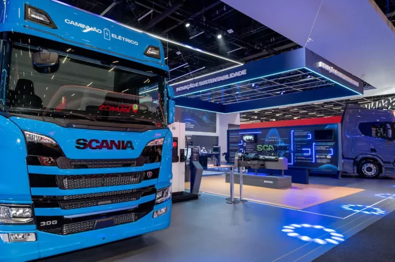 Primeiro Caminhão elétrico Scania