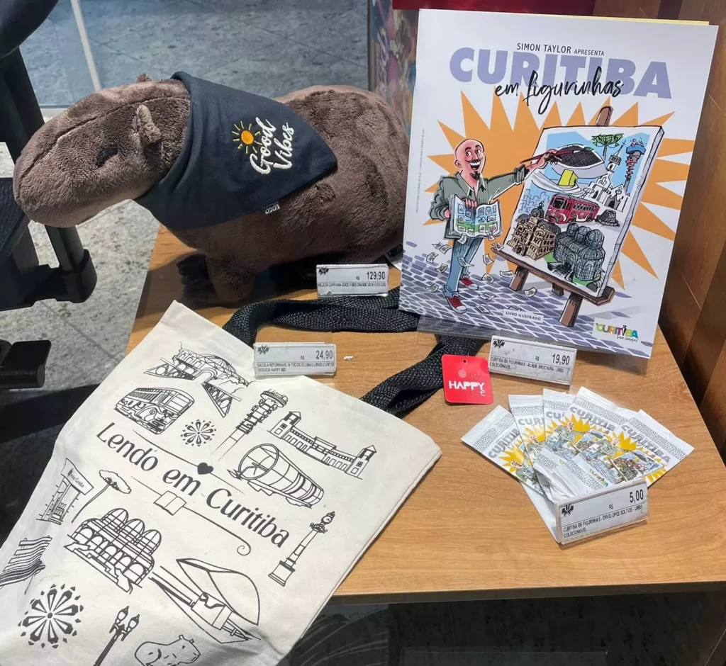 Álbum de figurinhas de Curitiba