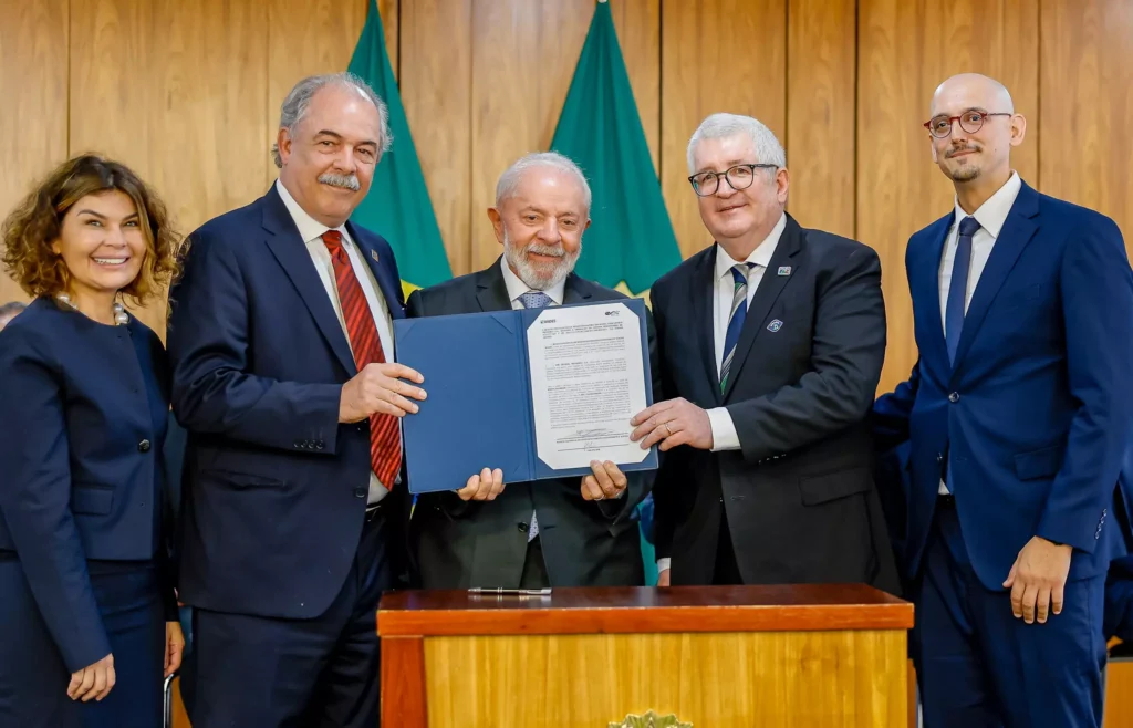 Cerimônia de anúncio PR