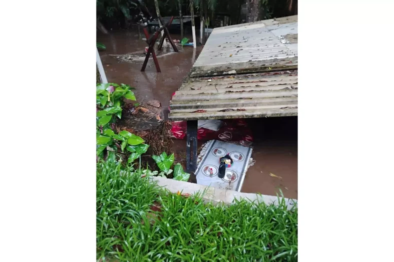 Três bairros de Morretes estão sob alerta especialfoto Defesa Civil