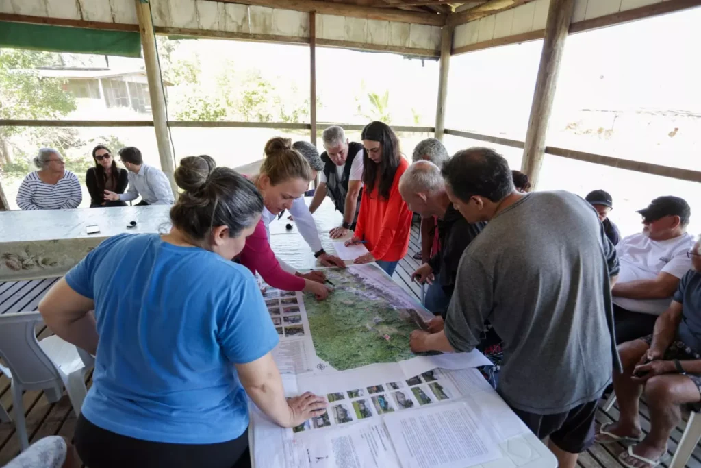 Projeto da Copel para energia no Oeste da Ilha do Mel - divulgação Copel