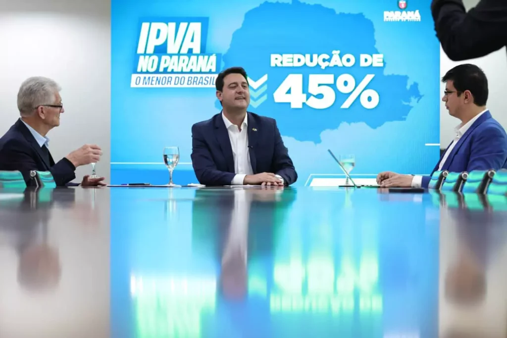 __ratinho anuncia desconto IPVA 2025