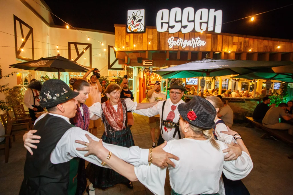 Essenbiergarten em clima de Oktoberfest (foto Paulo França)