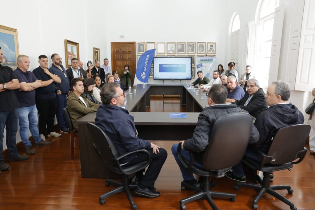 sanepar-apresenta-investimentos-e-firma-nova-parceria-com-a-prefeitura-da-lapa