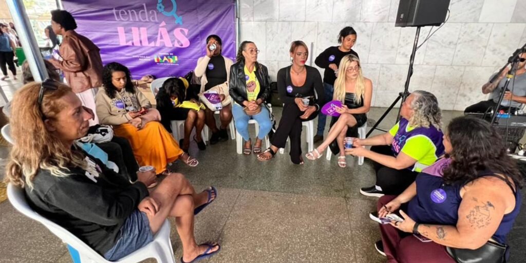 ministerio-das-mulheres-instala-tenda-lilas-em-brasilia
