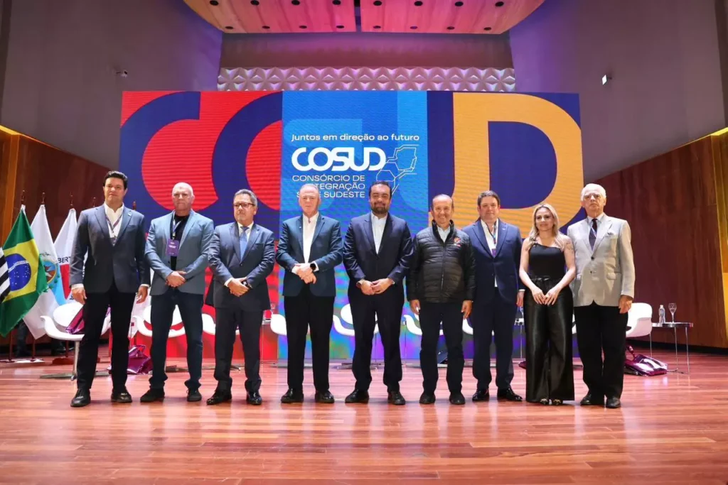 Guto Silva e governadores do COSUD no RJ