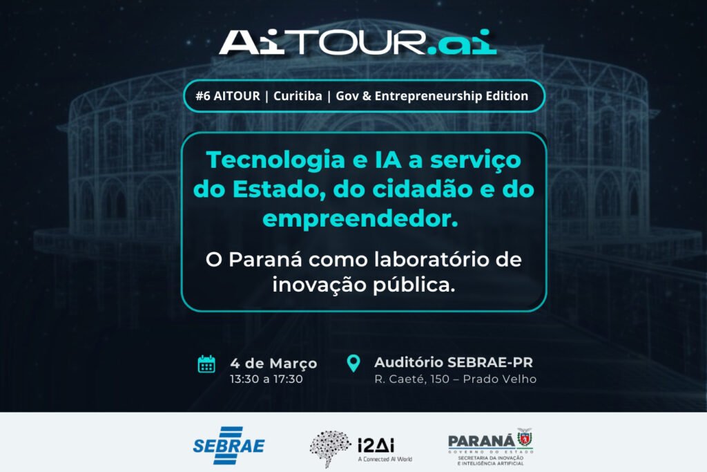 governo-digital:-estado-debate-futuro-da-ia-em-evento-internacional-em-curitiba
