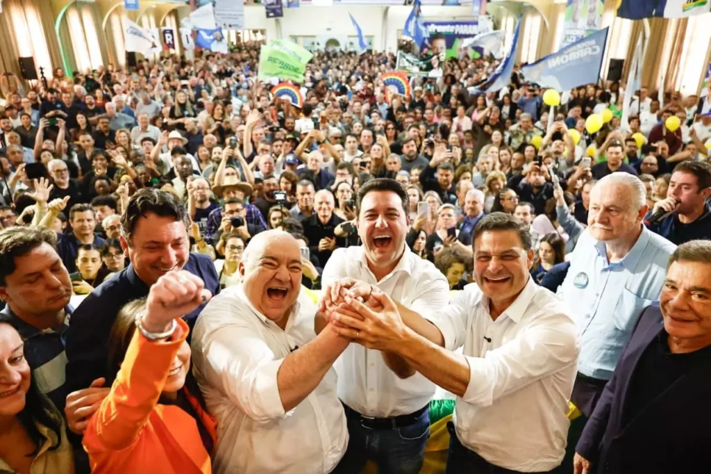 Convenção do MDB oficializa chapa Sandro Alex e Rafael Greca