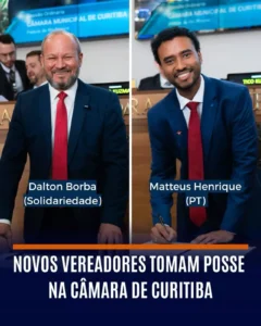 Novos vereadores, Dalton retorna e Matteus inicia primeiro mamdato foto montagem Rodrigo Fonseca-CMC