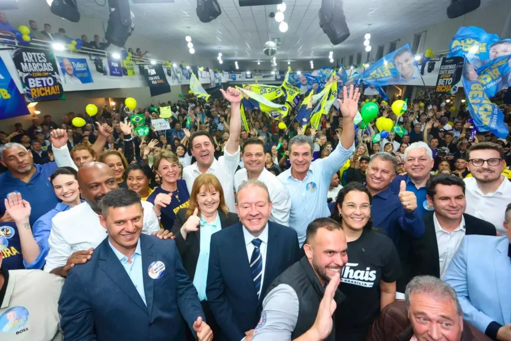 Sandro Alex celebra alianças nas convenções do União Progressista e PSDB - Cidadania