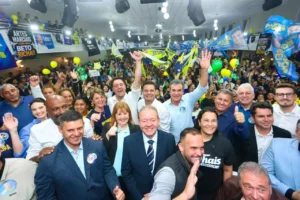 Sandro Alex celebra alianças nas convenções do União Progressista e PSDB - Cidadania