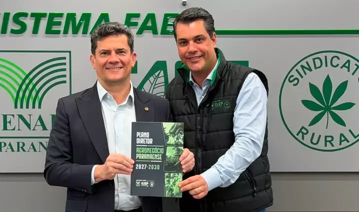 Moro recebe Plano da FAEP com mais de 360 propostas para o agro paranaense*