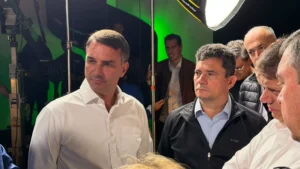 falvio bolsonaro e sergio moro