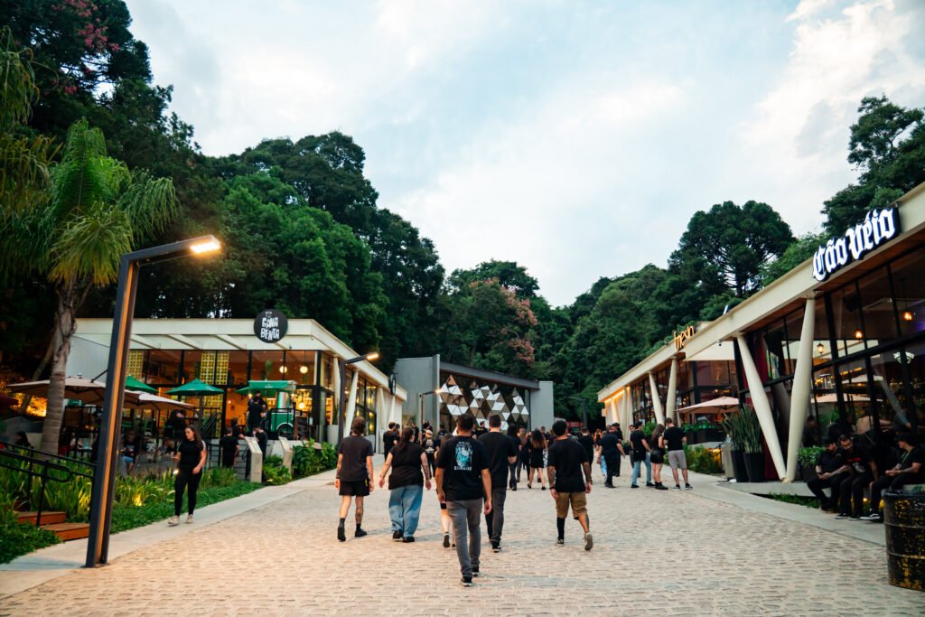 rua da musica Parque Jaime Lerner