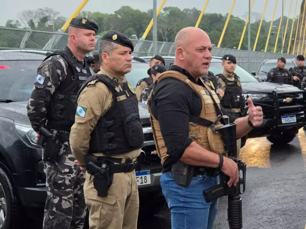 coronel hudson operacao fronteira parana 2026