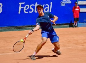 Kauã Gava foi um dos atletas convidados para participar da chave principal do Festval Challenger em Curitiba. Foto: João Pires / FotoJump