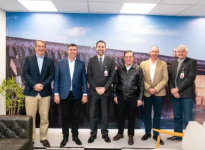 Visita de governador do Mato Grosso do Sul