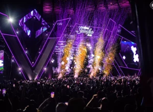 Palco do Último Samba do Ano, realizado em 2022 Foto: Marquinho Vinícius
