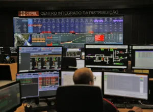 Atual centro de operacoes da Copel em Curitiba