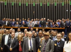 Antonio Grzybowski Plenário lotado na homenagem ao Conselho Federal dos Técnicos Industriais