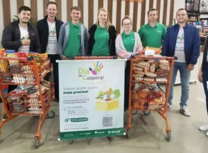 As cooperativas se mobilizam para realização de ações voluntárias de cidadania e solidariedade nas comunidades Créditos: divulgação