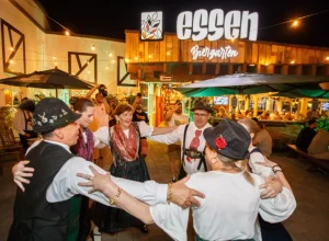 Essenbiergarten em clima de Oktoberfest (foto Paulo França)