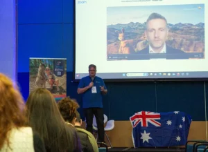 Osvaldo Vanguarda palestra Expo Turismo Paraná 2023