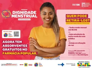 Foto Dignidade Menstrual_Governo Federal