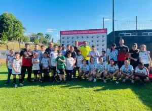 Foto Sr Pedro, Dunga e EC Vila Nova