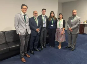 REPRESENTANTES DAS DIRETORIAS DO IBJR, IBIA E GOVERNO FEDERAL DURANTE EVENTO EM BRASÍLIA Foto: Divulgação IBJR