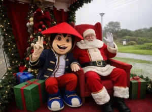 Caravana Iluminada Casa China