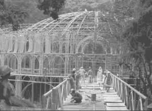 Época da construção da Ópera Acervo da Prefeitura de Curitiba