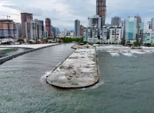 Última concretagem Píer Oporto