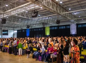 Registro do Congresso Internacional de Felicidade realizado em 2024. Crédito da foto: Day Luiza.