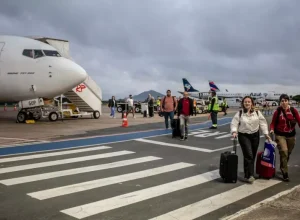 Aeroporto de Navegantes começa o ano com retomada de voos internacionais Divulgação: CCR Aeroportos