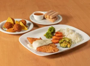 Peixe Empanado ao molho de limão siciliano foto Lucas Fermin