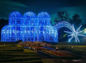 Ademicon ilumina o Natal no Jardim Botânico