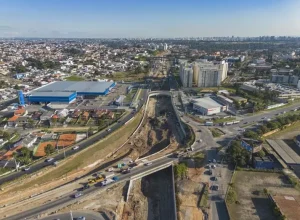 linha verde norte atuba obras