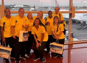 Delegação Brasileira a caminho de Berlim para as Olimpíadas Especiais de 2023
