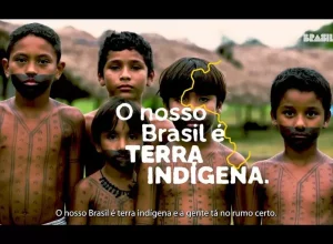 Frame de vídeo da campanha "Brasil Terra Indígena" - Foto: Secom