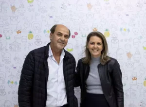 Pai e filha: Marlin e Andrea Kohlrausch