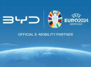 BYD, líder mundial de veículos de energia limpa, torna-se Parceira Oficial de E-Mobilidade do UEFA EURO 2024™
