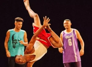 Espetáculo de dança passinho, da Cia Suave, do Rio de Janeiro (RJ)