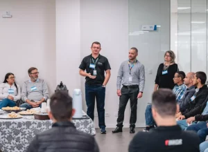 Parceria entre o Sebrae/PR e a MRV Construtora viabilizou rodada de negócios com 64 empresas. Fotos: Inove.