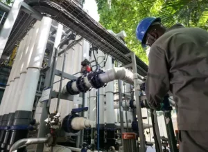 Sistema de Ultrafiltração projetado e operado pela Opersan