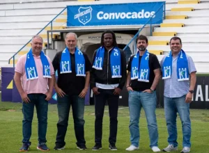 Renné Pinheiro, Rodolfo Kussarev, Roque Júnior, César Grafietti e Rafael Plastina, sócios da Convocados