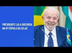 Presidente Lula durante o discurso na CELAC. Foto: Ricardo Stuckert / PR